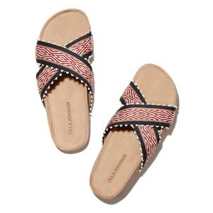 FIRM Ulla Johnson Babette Handloom Slide Sandal